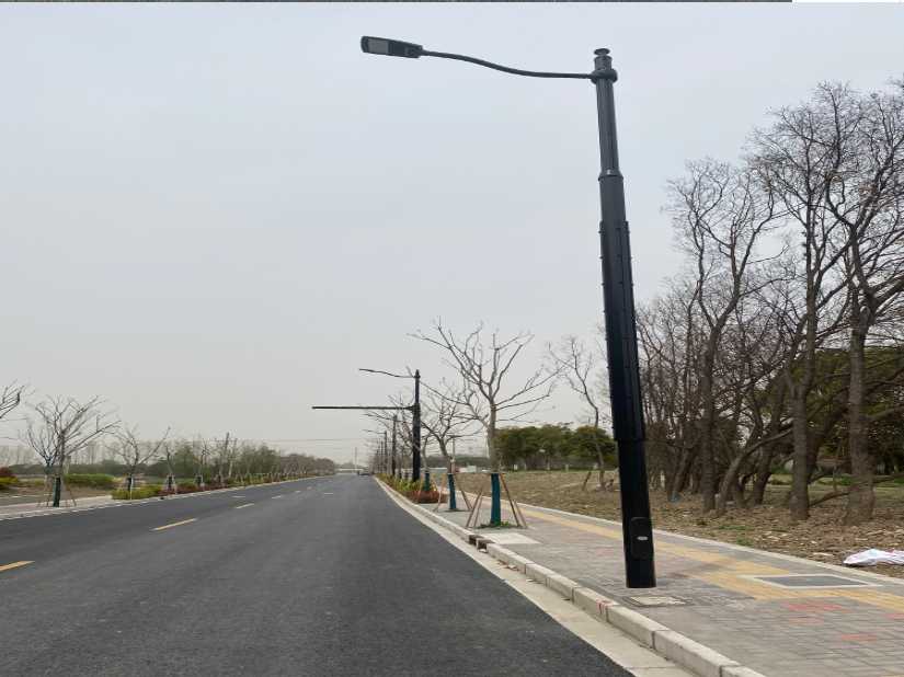 岐山县上海综合杆 太阳能路灯工程